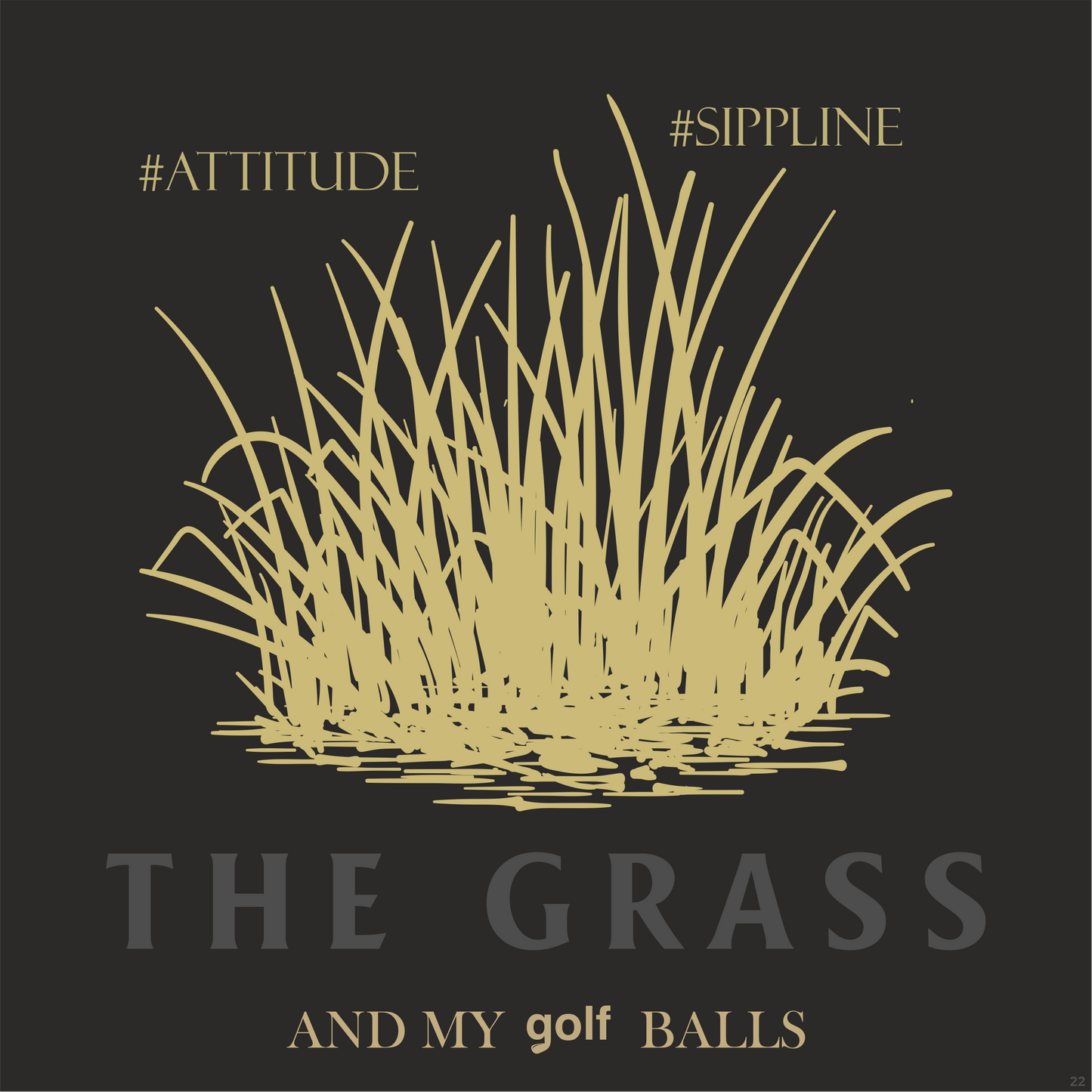 Sippline Digital Print Unisex Cotton T-Shirt 22 Bhai Kya Kar Raha Hai Yar Tu Ashneer Grover Golf - The Grass