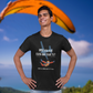 Sippline Digital Print Unisex Cotton T-Shirt 29 Bhai Kya Kar Raha Hai Yar Tu Shark Tank Sky Dive - Diver Closeup