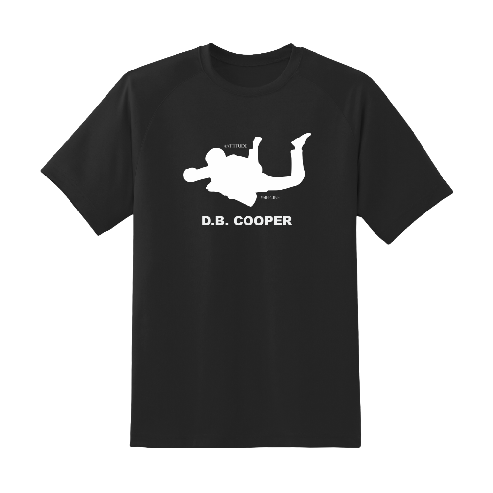 Sippline Digital Print Unisex Cotton T-Shirt 14 Bhai Kya Kar Raha Hai Yar Tu DB Cooper Black & White