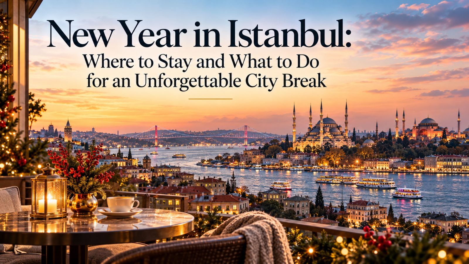 New Year in Istanbul: Where to Stay and What to Do for an Unforgettable City Break